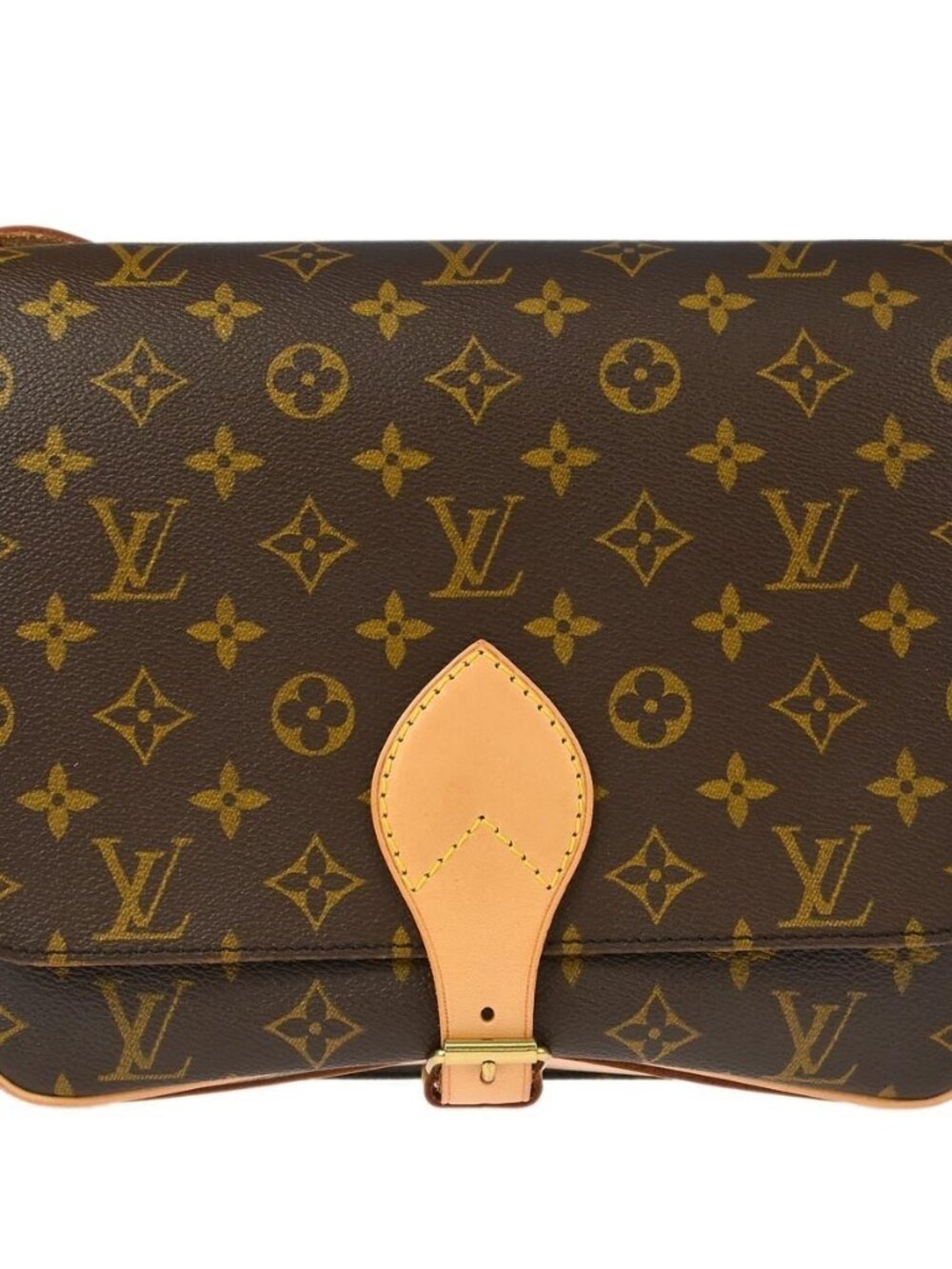 Louis Vuitton Monogram Cartouchiere GM Shoulder Bag M51252 SL0995 164780